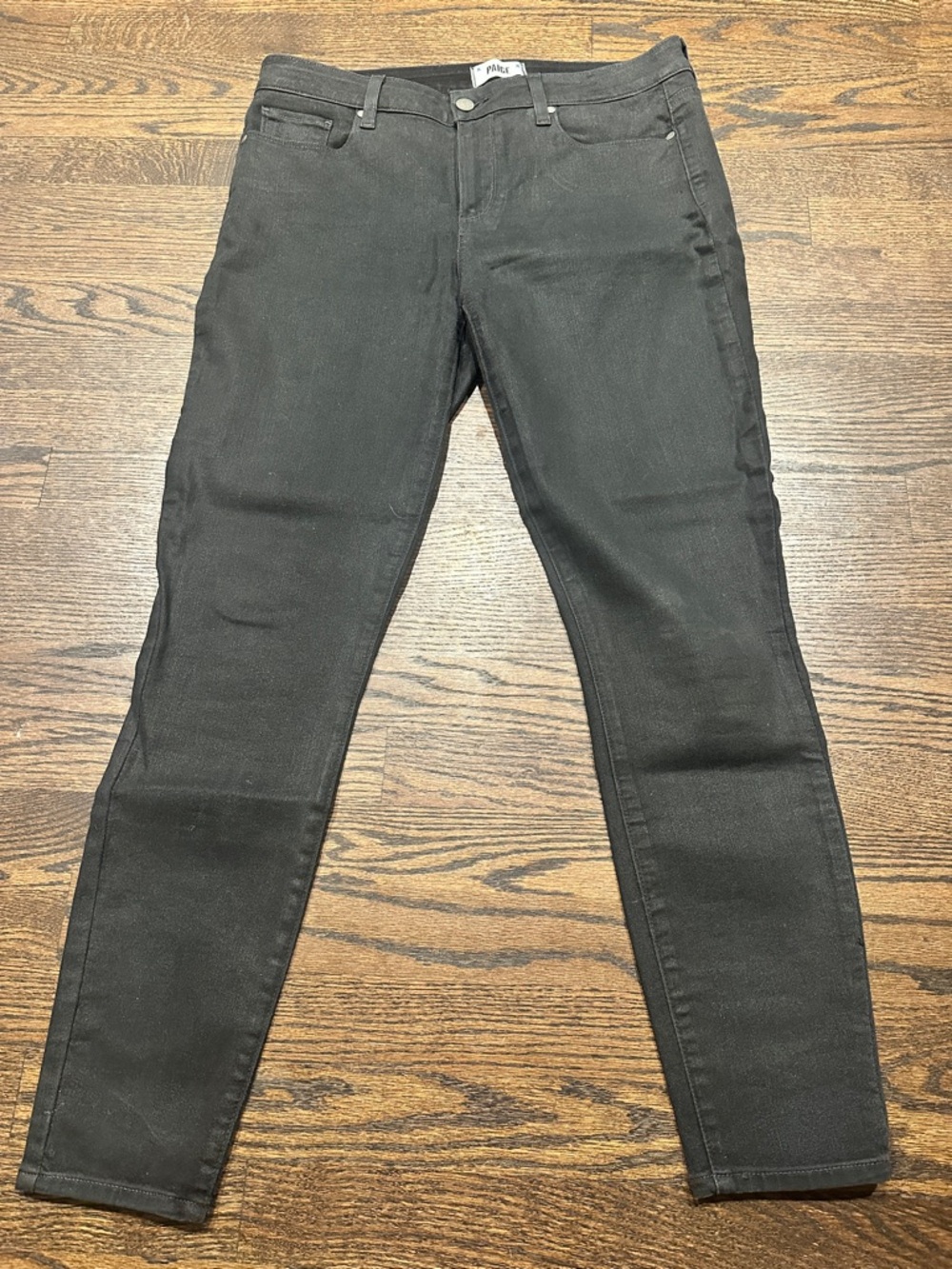 PAIGE Black Skinny Jeans – Verdugo Ankle